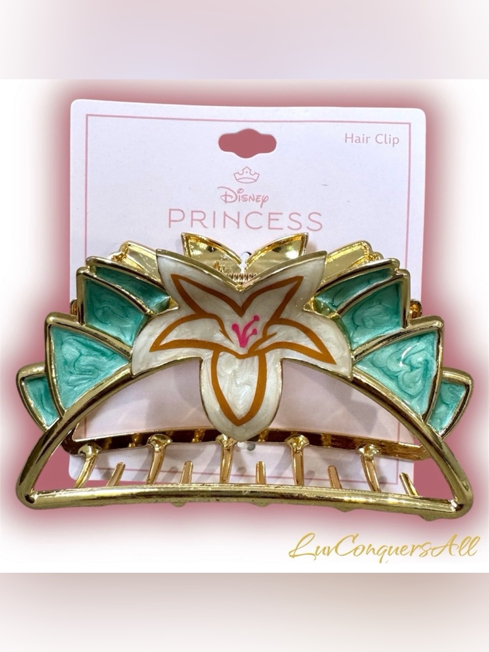 Disney Princess Mulan Magnolia Flower Claw Hair Clip